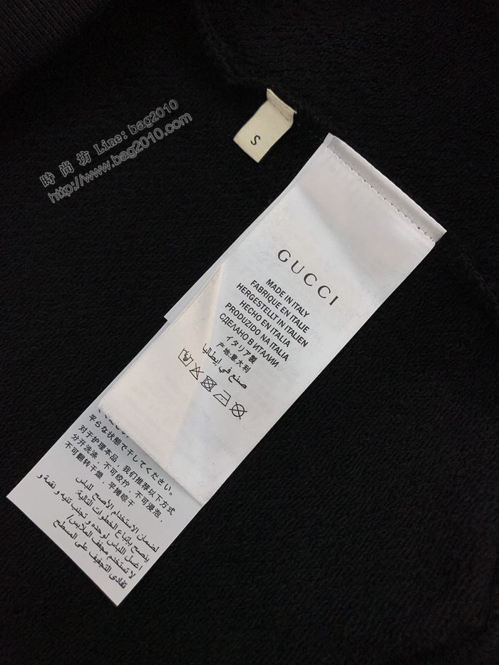 Gucci男裝 古奇2020最新爆款LIBERTY花卉印花連帽衛衣 男女同款  ydi3220